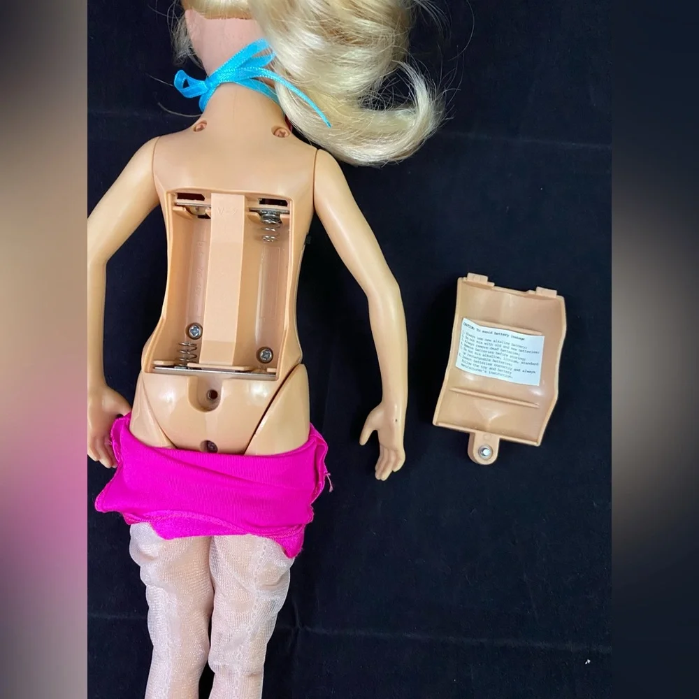 Vintage 1996 Toy Biz Pretty Sparkle Dancer Doll Toy  Works Watch Video